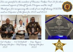 2023 amer legion law and order night awards 300x213